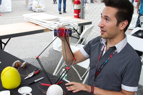 Gertie the jumping robot