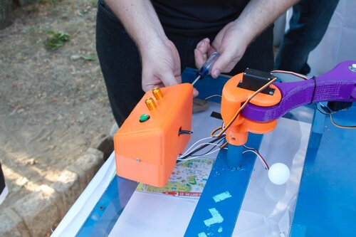 Fixing robotic soccer