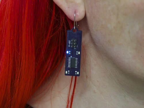 Blinky AVR Earring