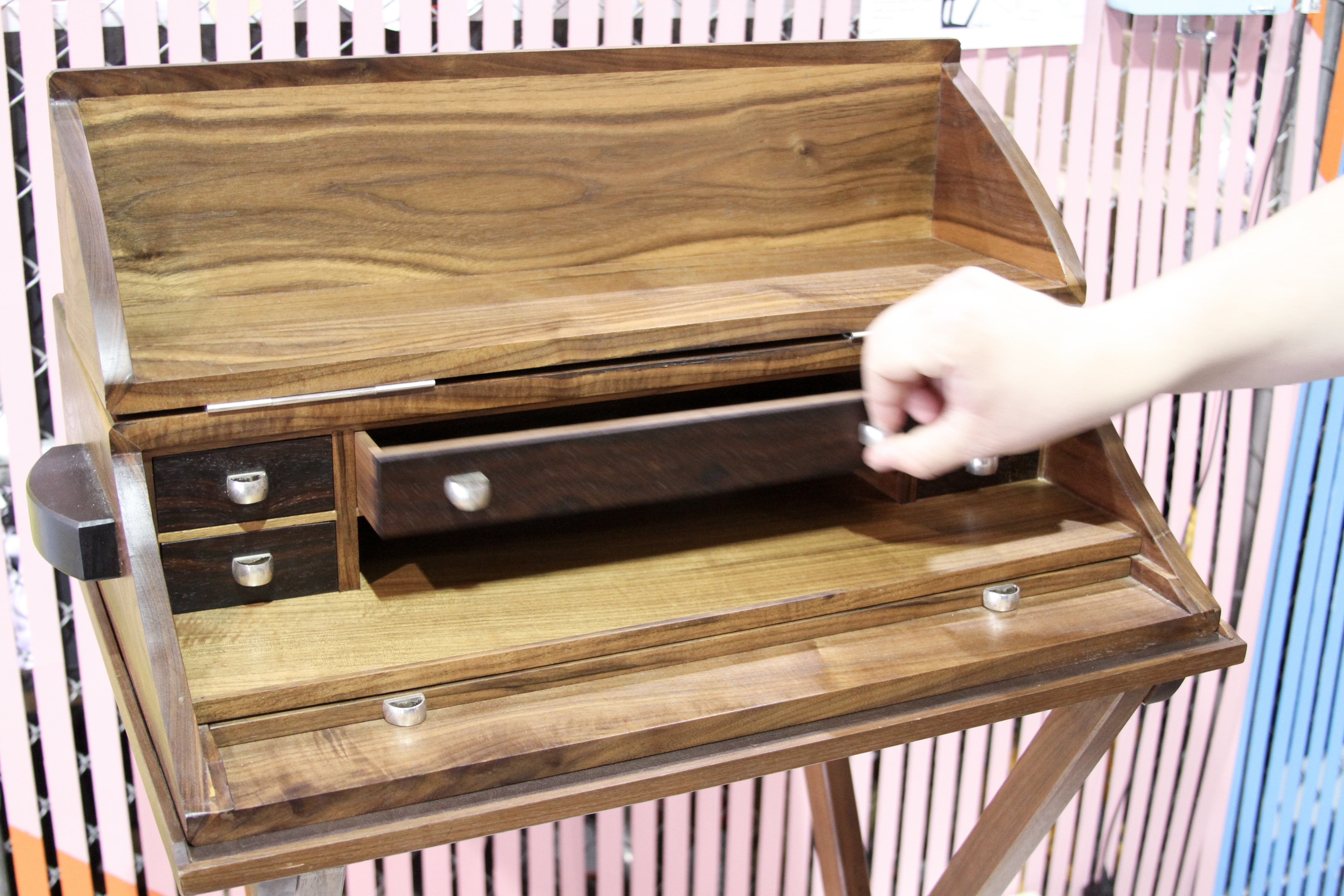 Secret drawers and beautiful woodworking