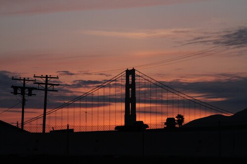 Sunset from Palace of Fine Arts