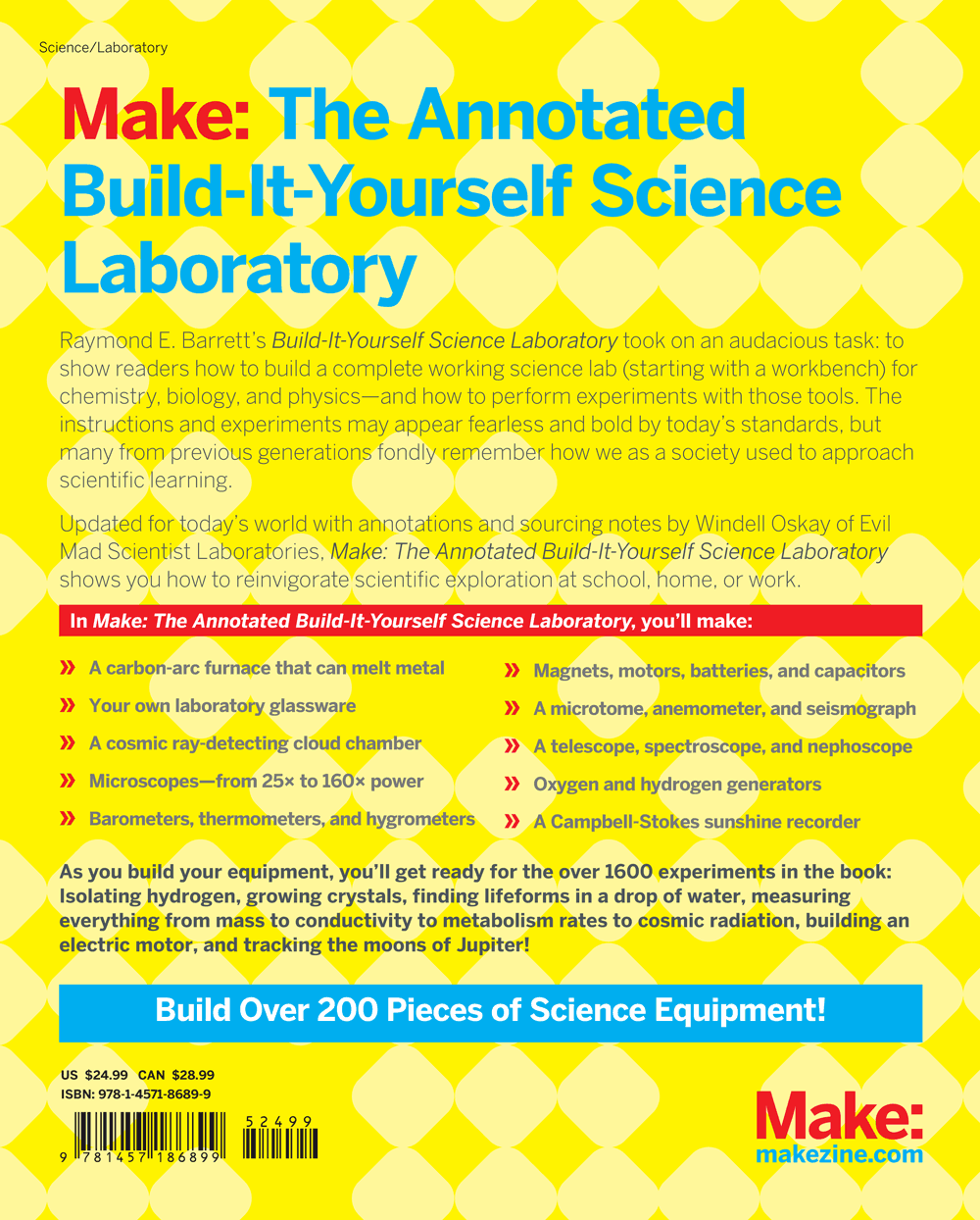 The Annotated Build It Yourself Science Laboratory