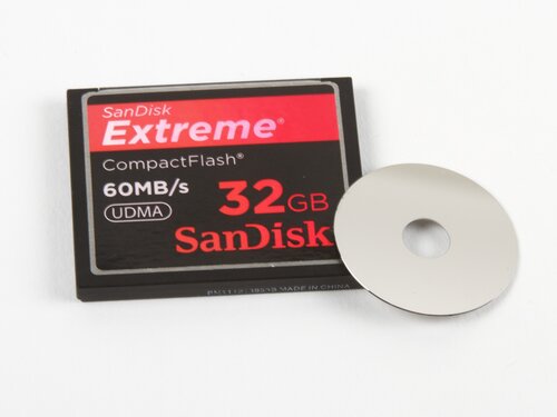 CF card for comparison