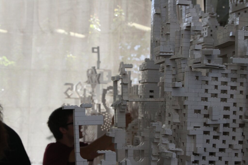 Building with Lego in NY