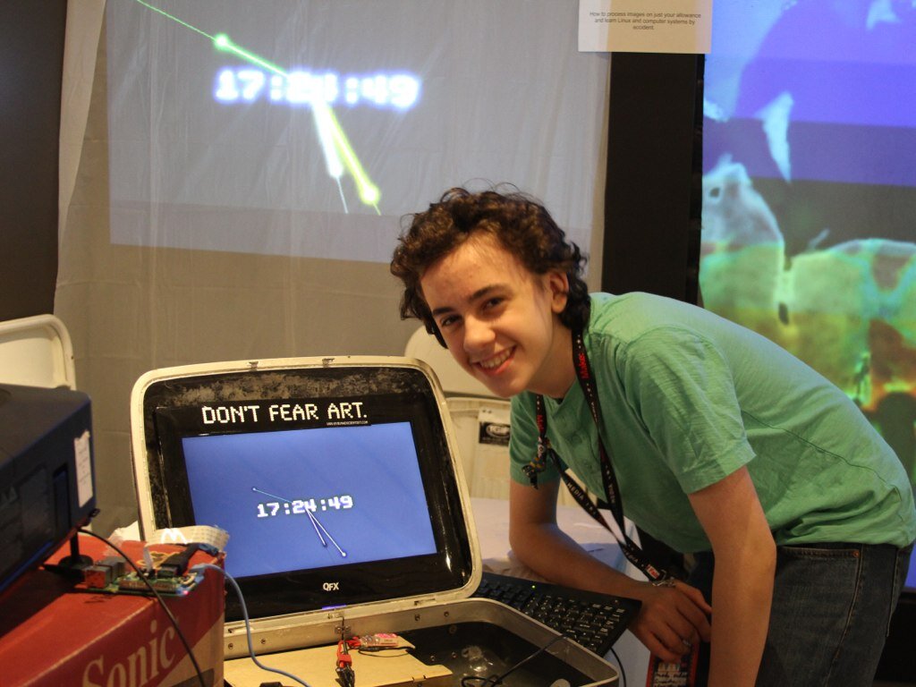 Clocks at Maker Faire