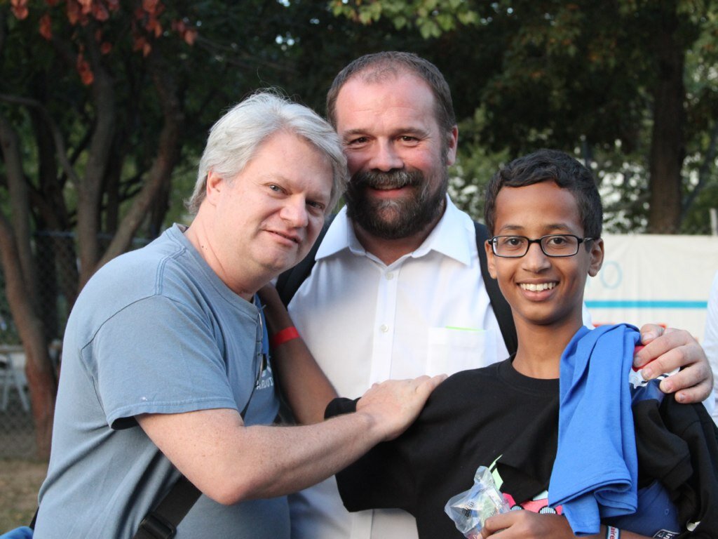 Tom, Massimo and Ahmed