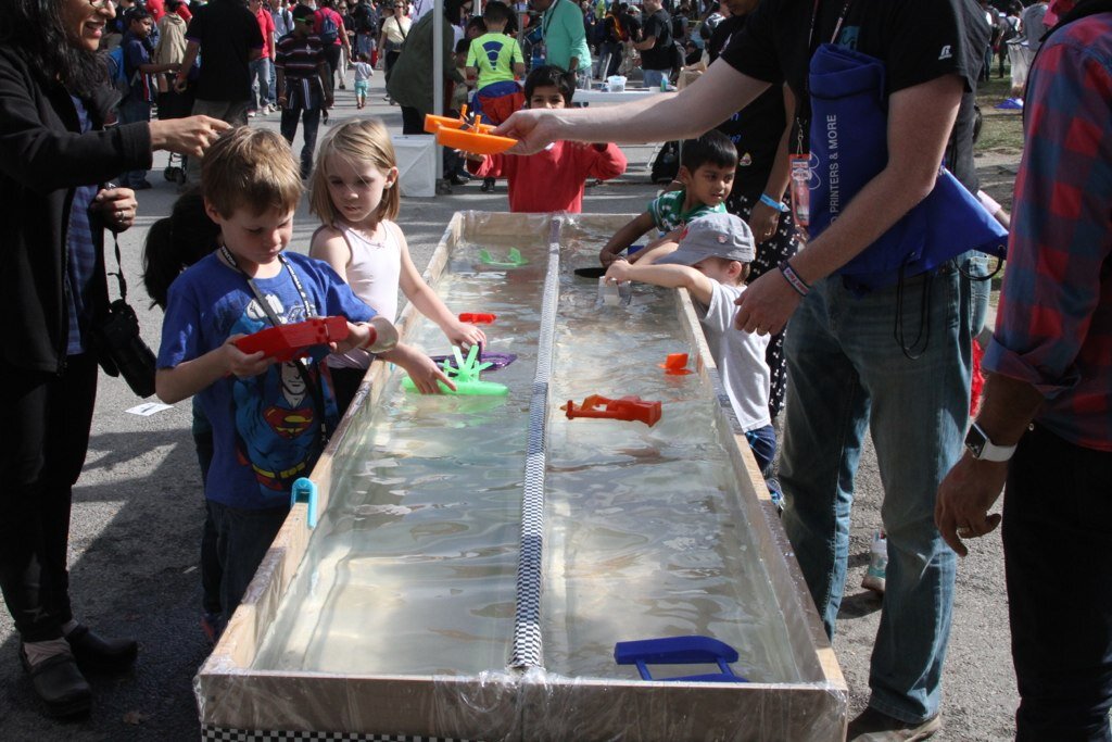 Moat Boat Paddle Battle