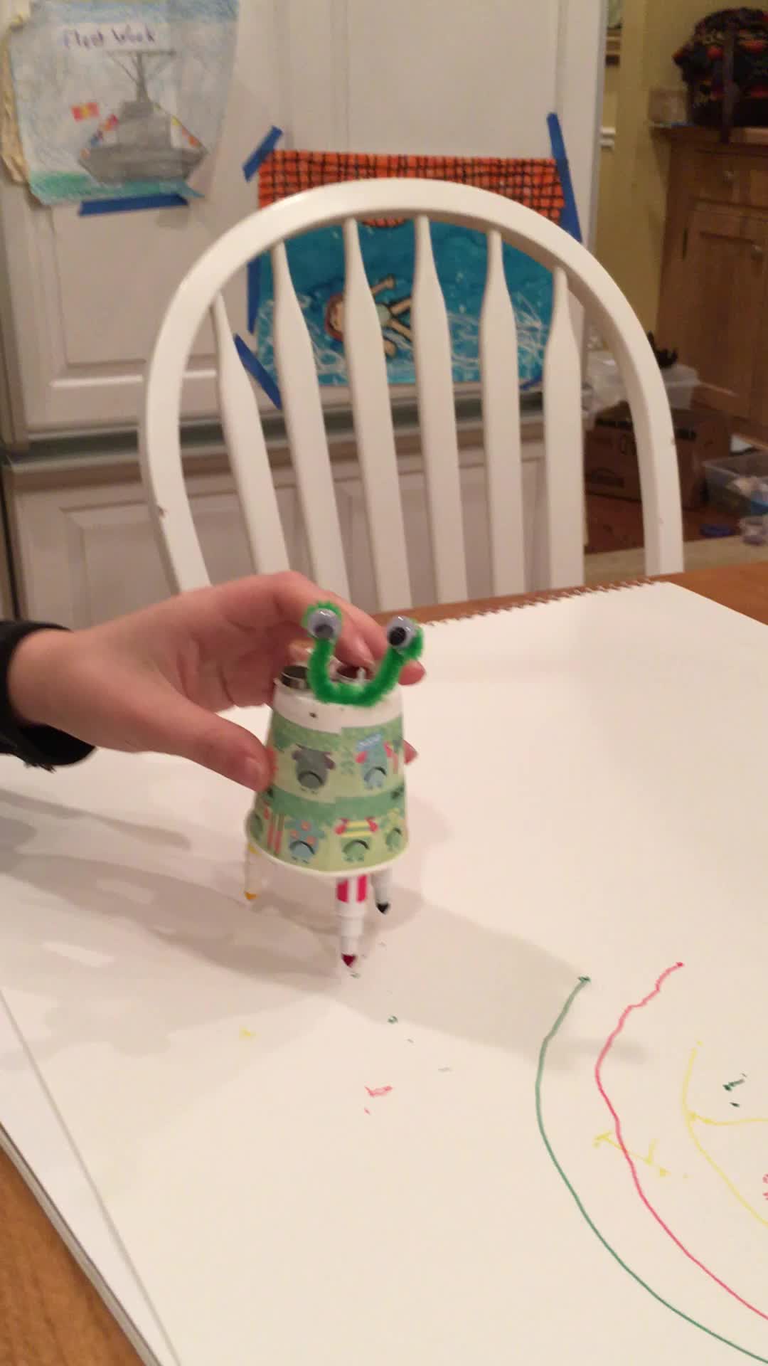 Kate K.'s Dixie Scribblebot (Courtesy of Jessica K.)