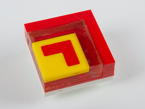 Individual transistor acrylic model